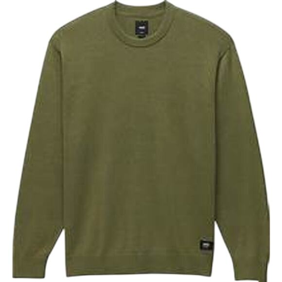 Vans Tacuba Solid Crewneck Sweater – Loden Green – Size S - Picture 1 of 7